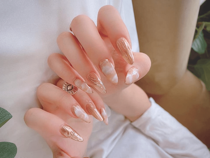 Mẫu nail cuốn hút tại Kiều Nail