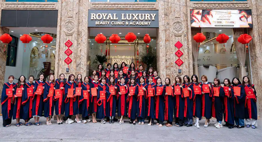 Học viện Thẩm mỹ Royal nơi đào tạo các khoá học Spa hàng đầu 