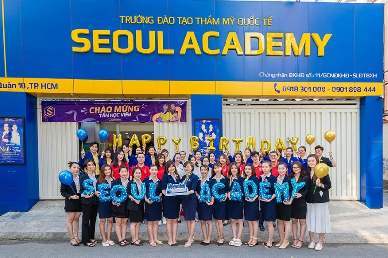 Seoul Academy – nơi đào tạo nghề phun xăm thẩm mỹ uy tín tại Cần Thơ