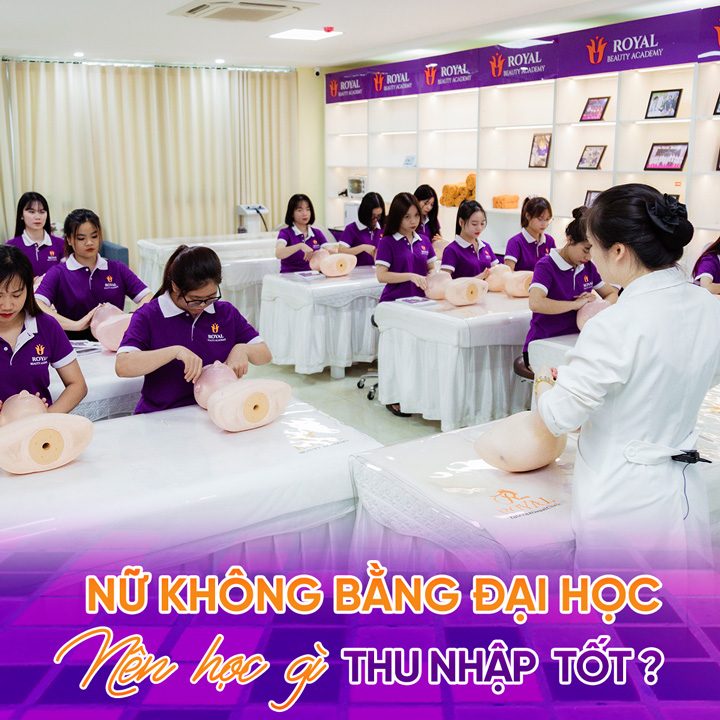 Nữ không có bằng đại học có thể chọn nhiều nghề khác không cần bằng cấp