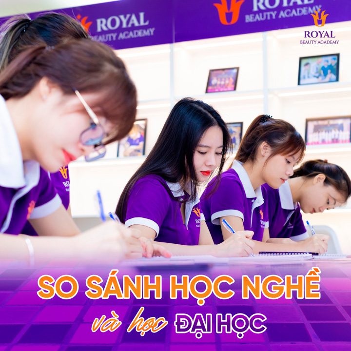 Chia sẻ so sánh giữa học nghề và học đại học