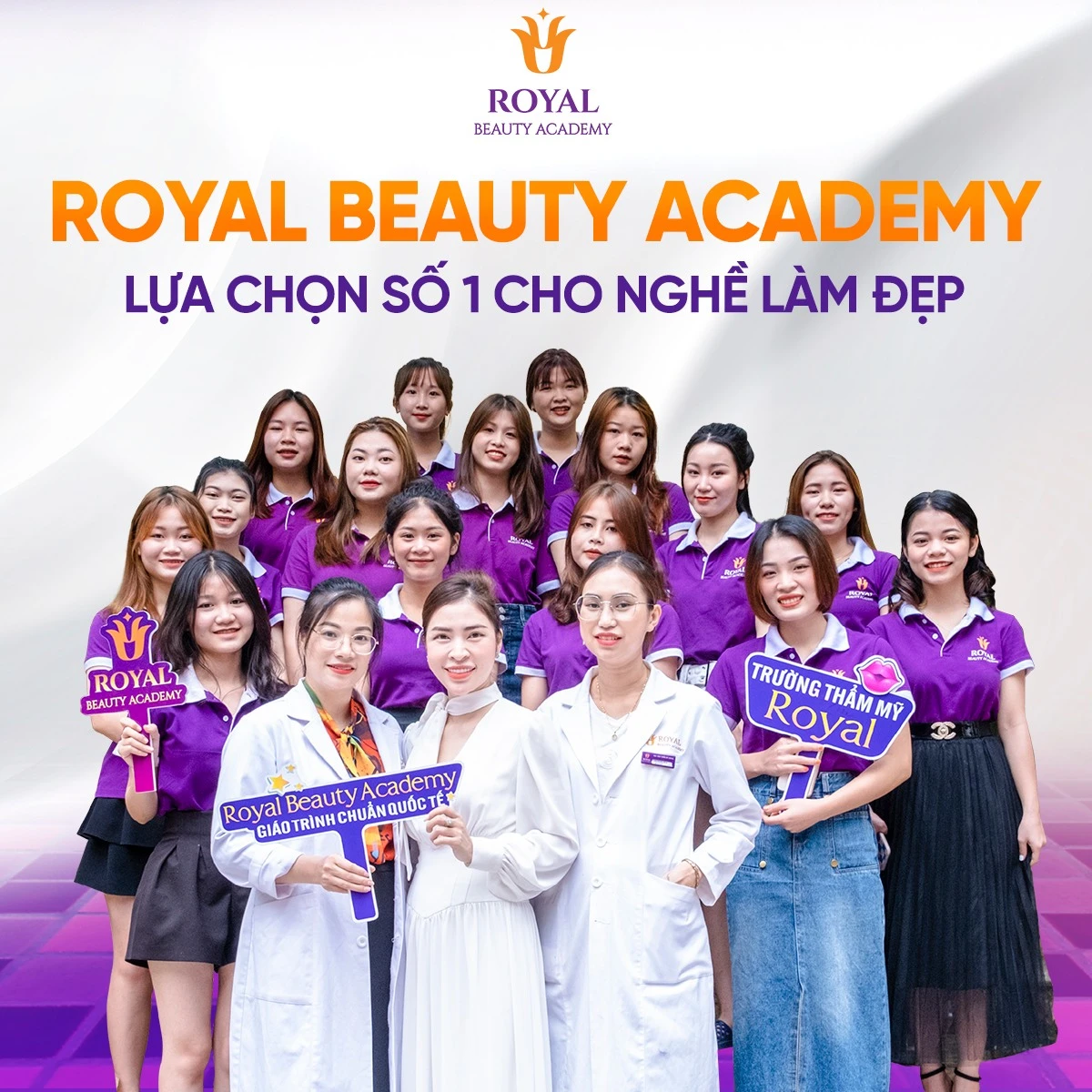 Royal Beauty Academy sự lựa chọn hoàn hảo đào tạo nganh chăm sóc sắc đẹp
