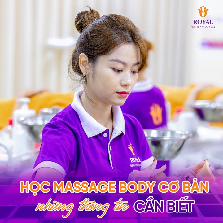 Chia sẻ thông tin học massage cơ bản