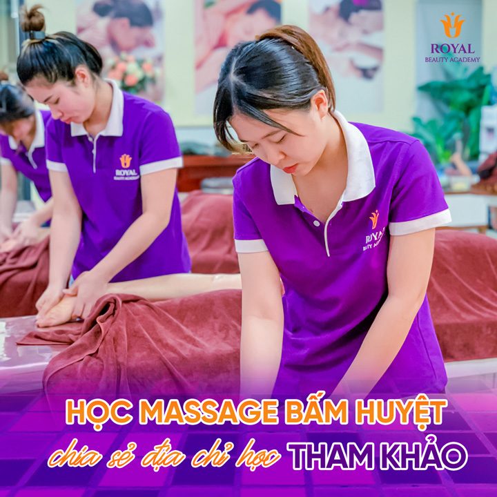 Học massage bấm huyệt cơ hội nghề nghiệp rộng mở